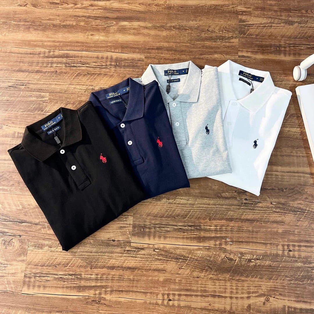 Ralph Lauren/Ralph Lauren men's classic 22 early autumn new embroidered long sleeved Polo shirt, high quality goods 014 from Weidian
