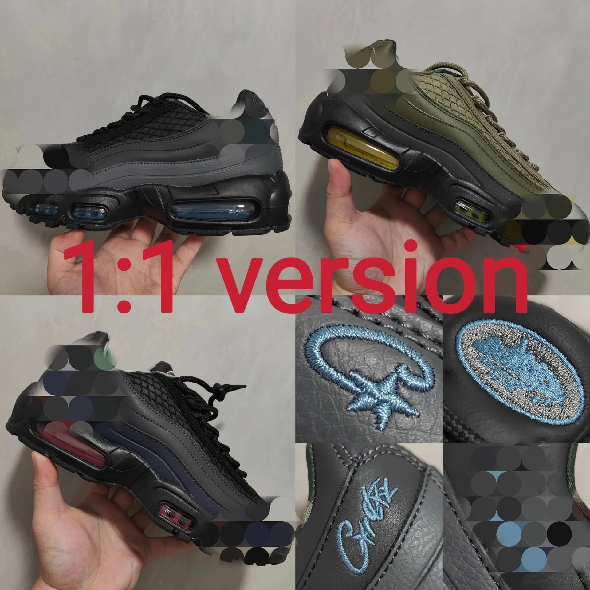 1 1 version batch CORTEIZ x Nike Air Max 95 Size 36 47 5 including half size TTS from Weidian