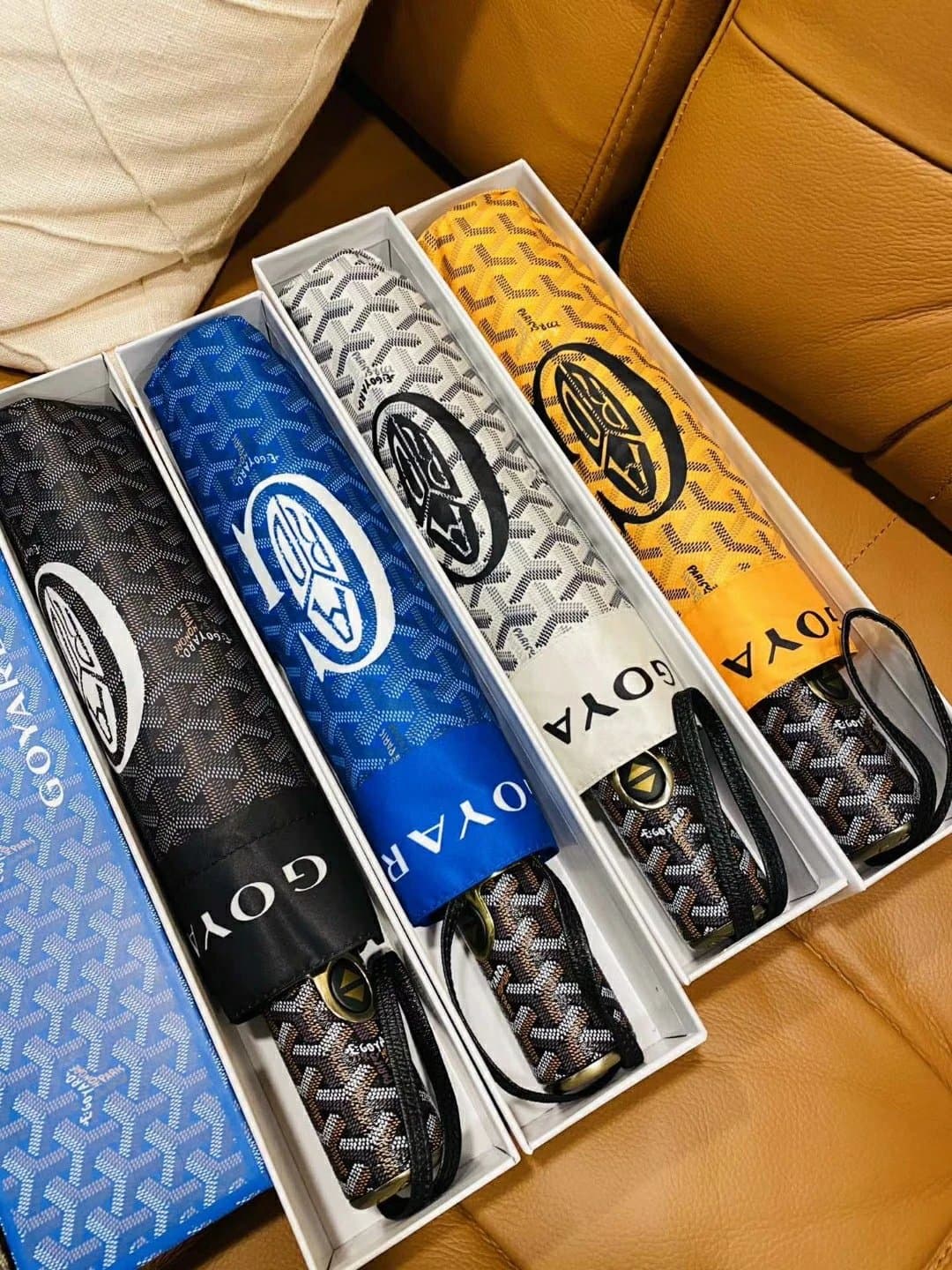 Goya Sunny Umbrella Goyar# Automatic Tri fold Umbrella 32cm long when folded Comes with full packaging from Weidian