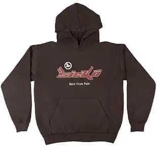 Sicko Pain Kapuzenpullover Braun from Taobao