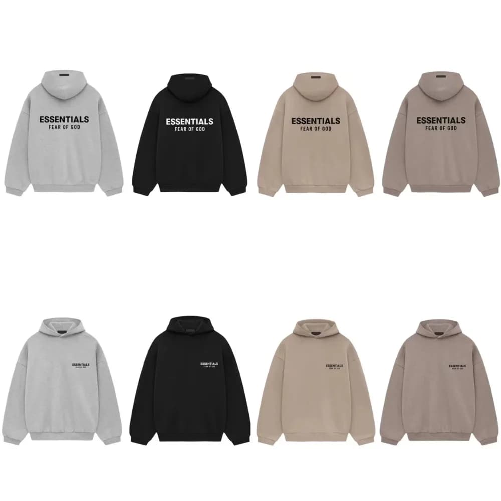 Fear of God Essentials Fleece Logo Hoodie — hoodies from Weidian