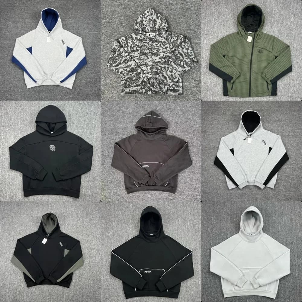 Mertra Embroidered Fleece Hoodie Collection — hoodies from Weidian
