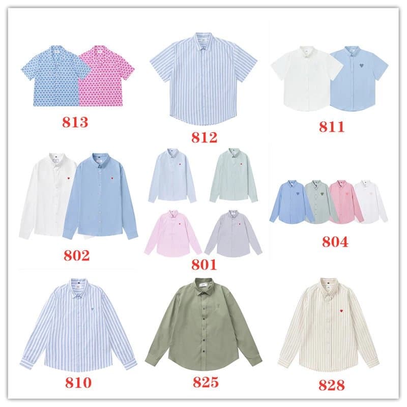 Ami Style Button Up Shirt — clothing from Weidian