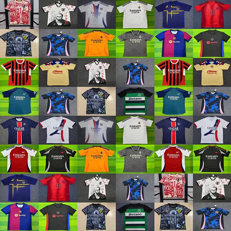 24 25 New Club Arsenal Home Real Madrid Home AC Home Lyon Home Brazilian Goddess from 1688