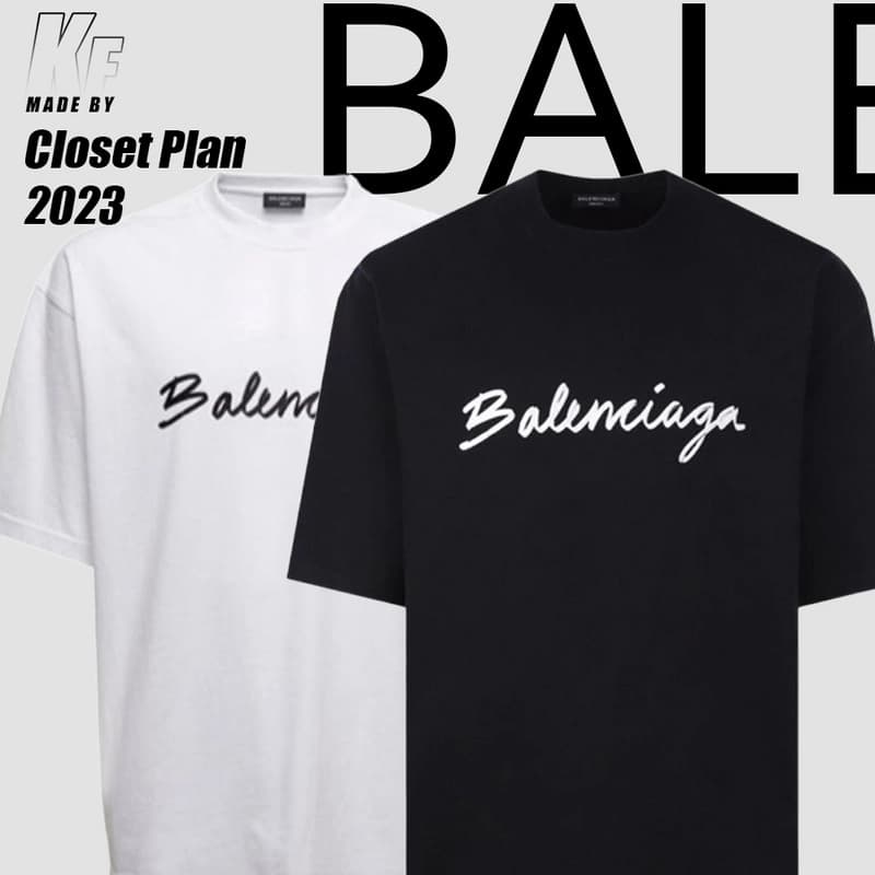 Balenciaga Signature Print Tee — T-Shirts from Weidian, photo 1 of 1