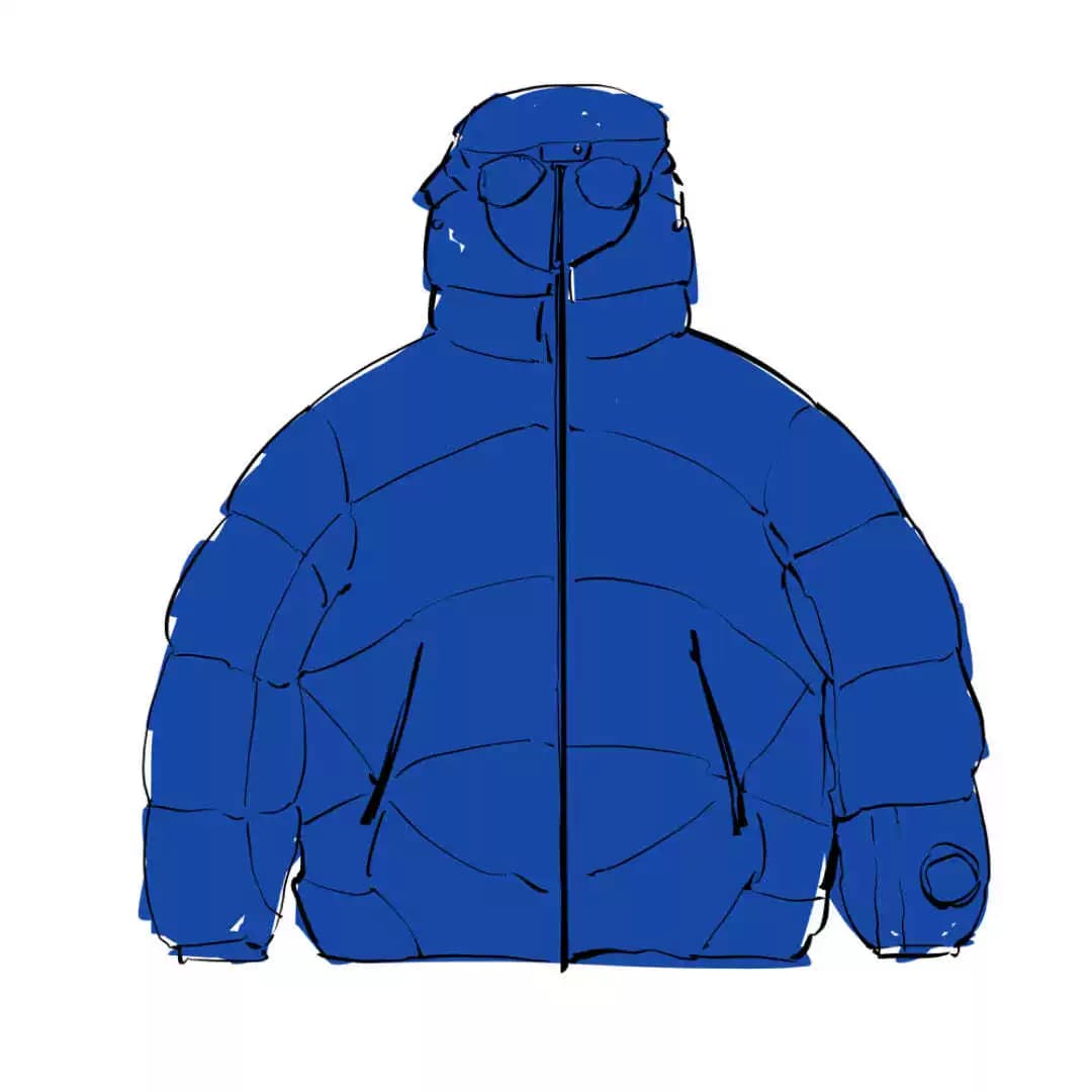 Company PUFFA BRIGHT COBALT CP from Taobao