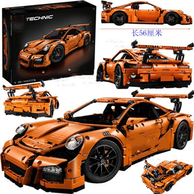 Chinese building blocks 42056 technology machinery group super sports car racing Porsche 911GT3 puzzle building blocks from Taobao