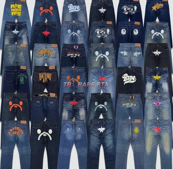 Bape Jeans — product from Taobao, photo 1 of 7