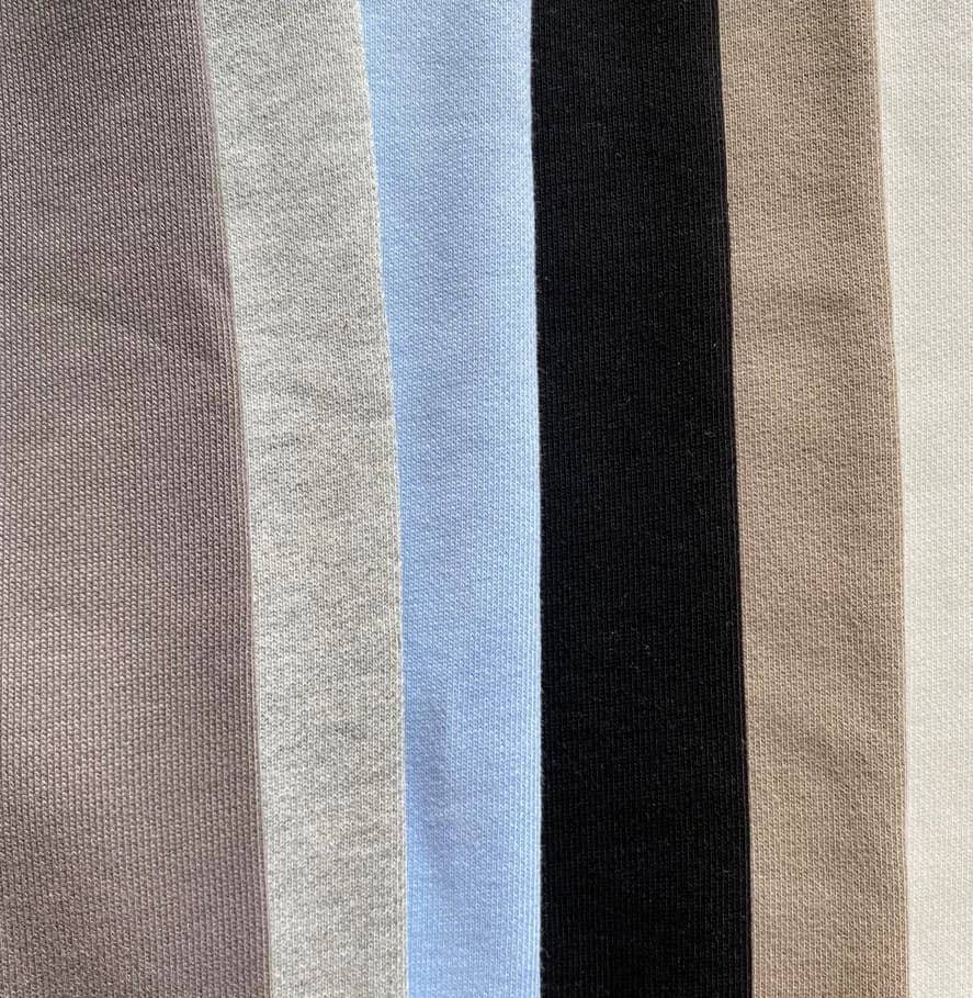 High end custom made clothing fabrics for casual hoodies and sweatshirts from Taobao