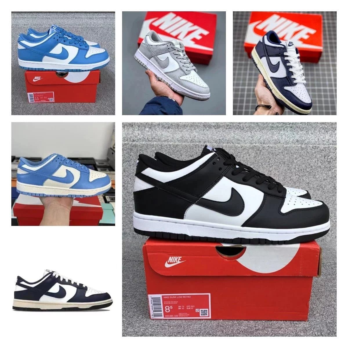 Various color matching trendy shoes Telegraph from Weidian