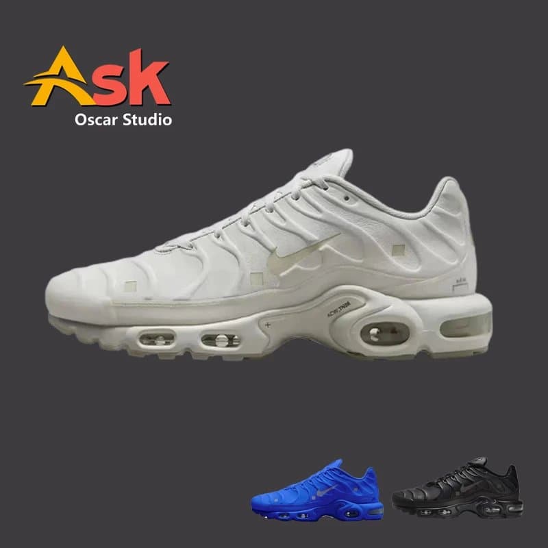 New Arrival TN Plus Leather Men Running Shoes Sport Sneakers Hommes Chaussures Size:7 12 from Weidian