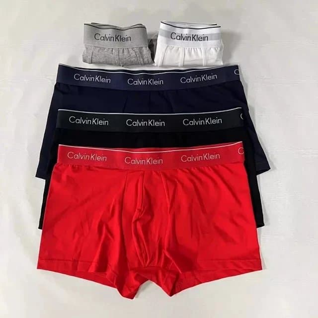 CK new men's underwear trendy brand men's boxer briefs youth luxury underwear full cotton comfortable boxer briefs men's underwear from Weidian