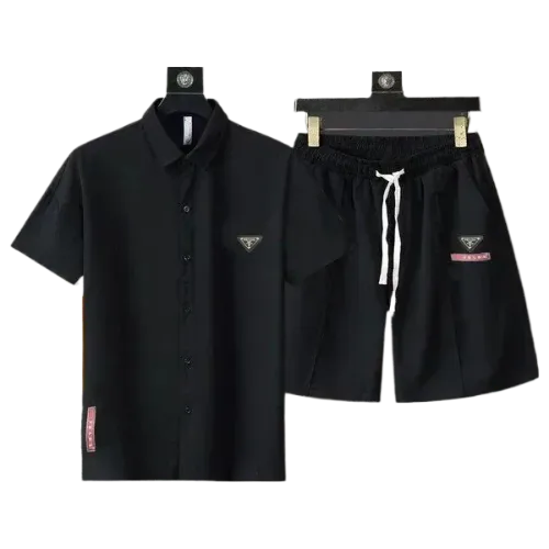 Luxury set T shirt Shorts Moncler Prada Fendi Gucci Louis Vuitton - Image 2